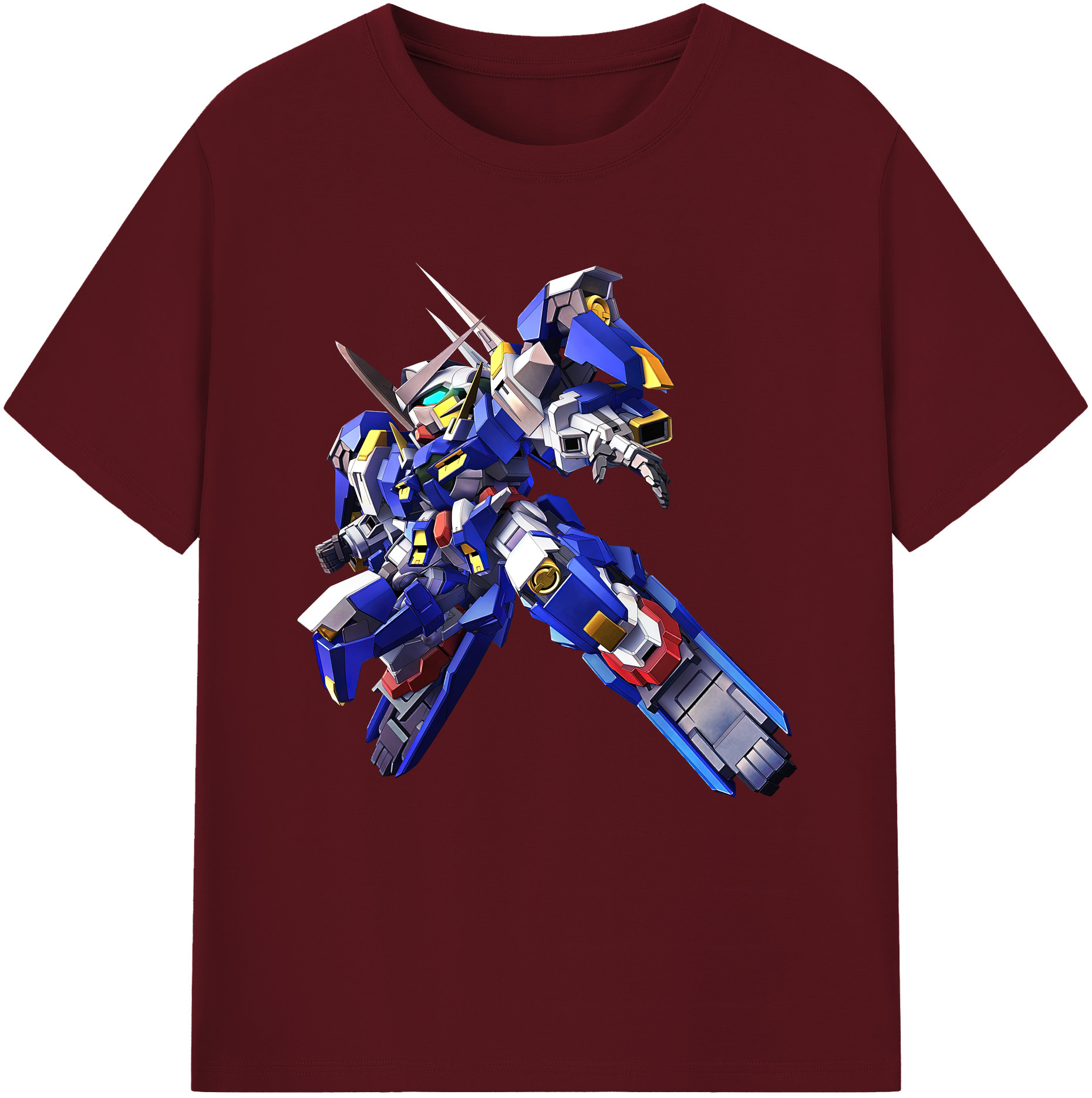 （画像用） 機動戦士ガンダム Mobile Suit Gundam 綿100％半袖Tシャツ（フロントプリント）